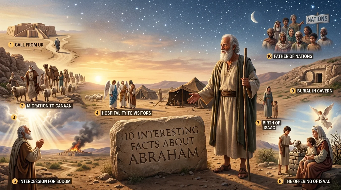 1. Abraham Was Originally Named Abram
