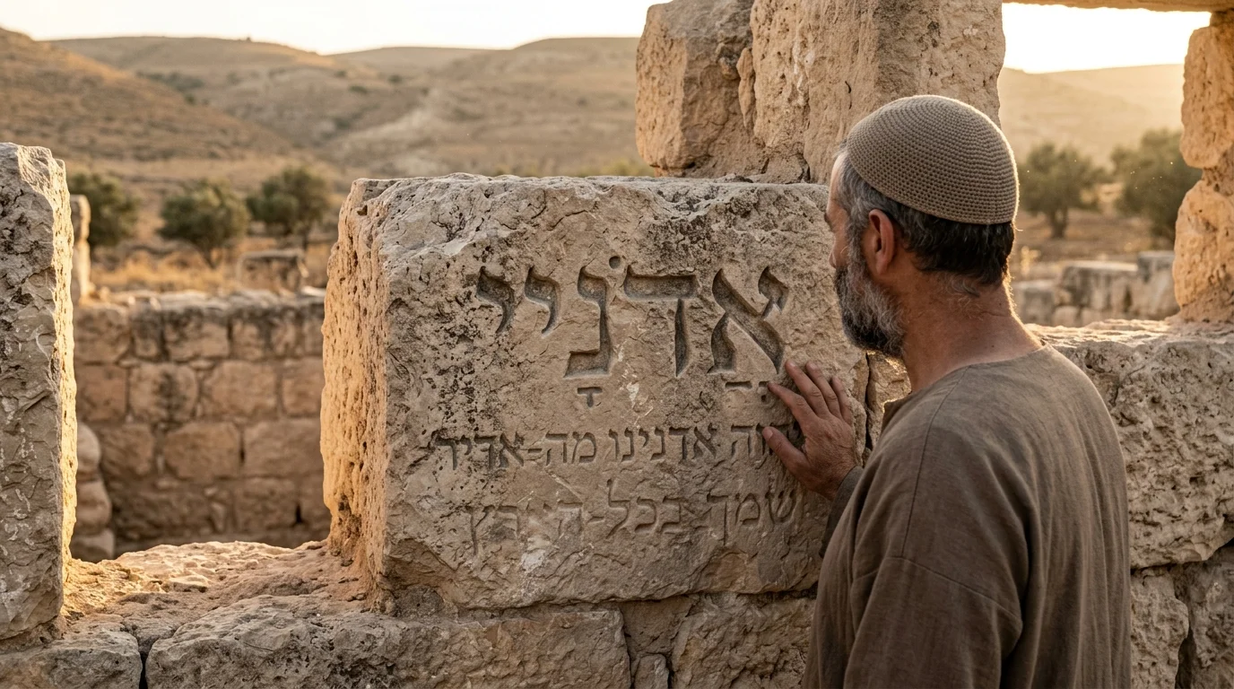 1. Adonai Reveals God's Supreme Authority