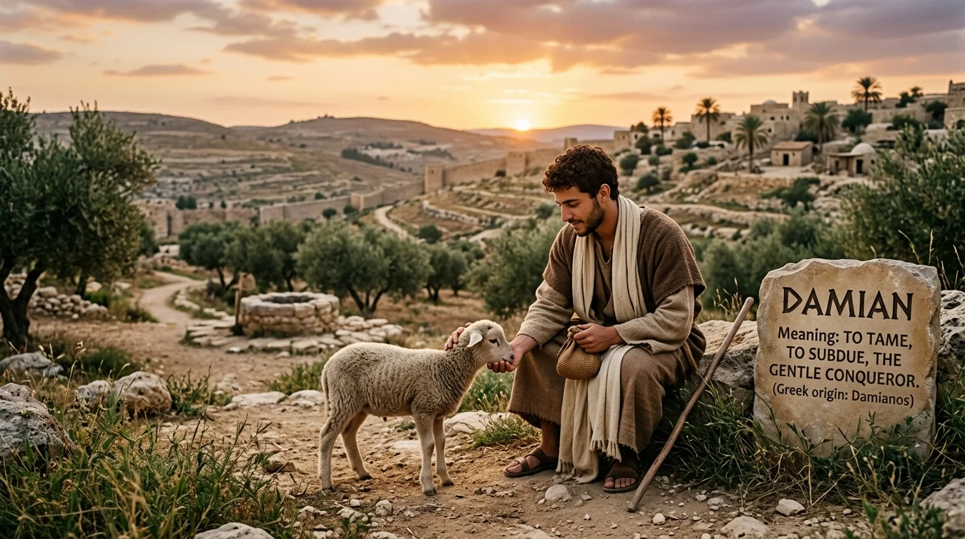 Bible Verses That Match the Meaning of Damian