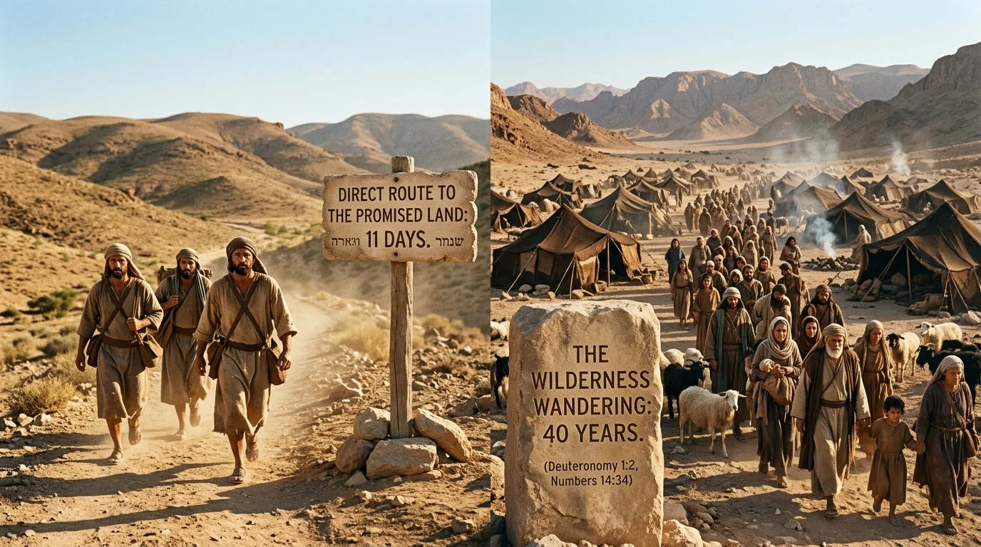 What can Christians learn from the 40-year wilderness