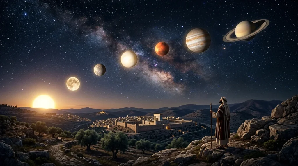 7 planets in the bible