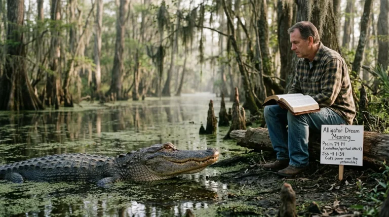 alligator dream meaning bible