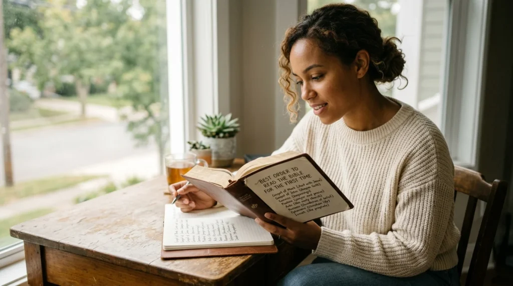 best order to read the bible for the first time