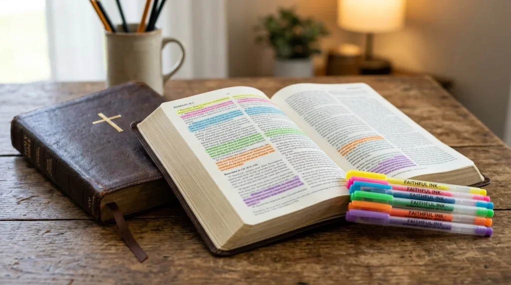 bible highlighters no bleed