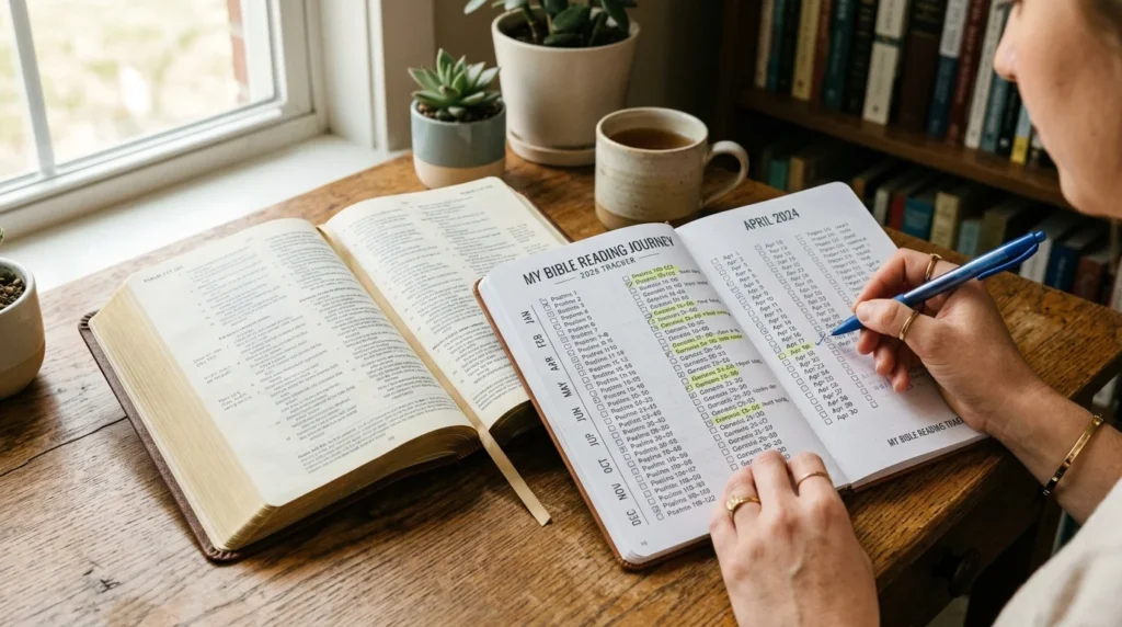 bible reading tracker