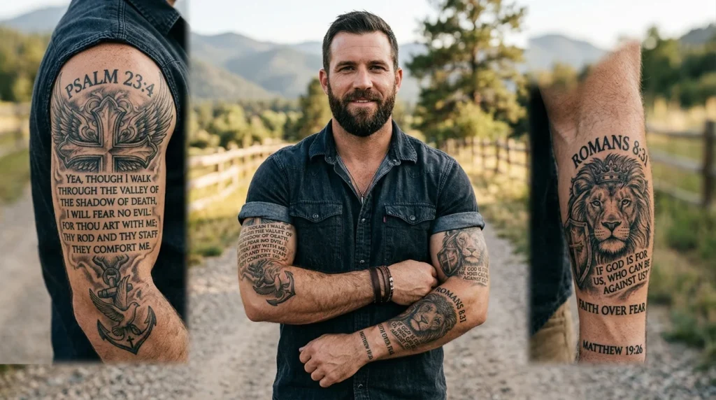 bible tattoos for men