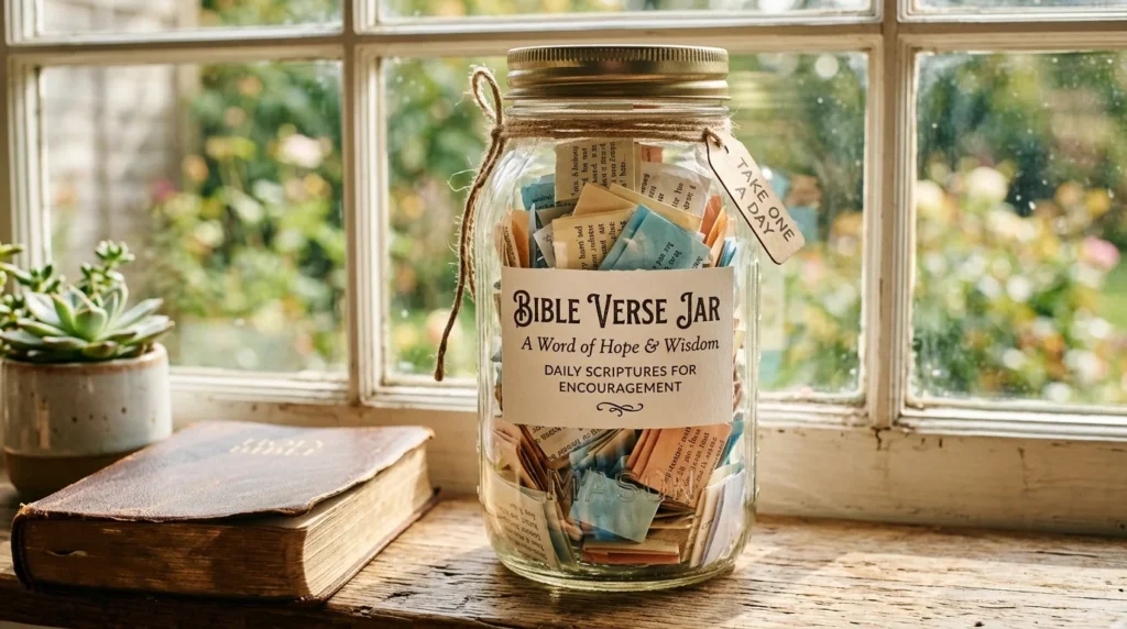 bible verse jar