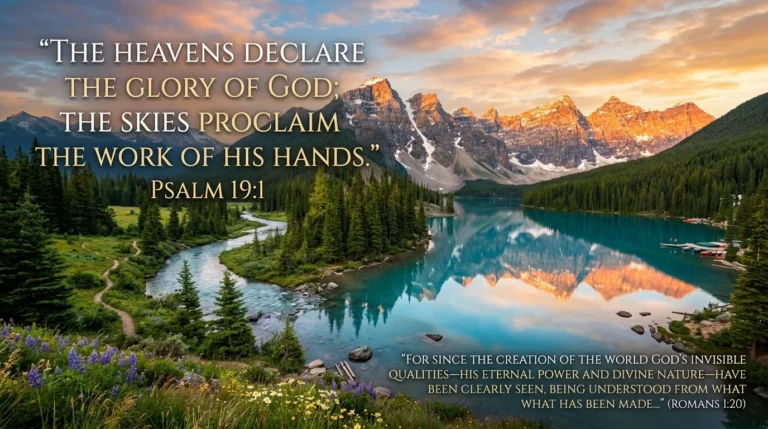 bible verses about nature beauty