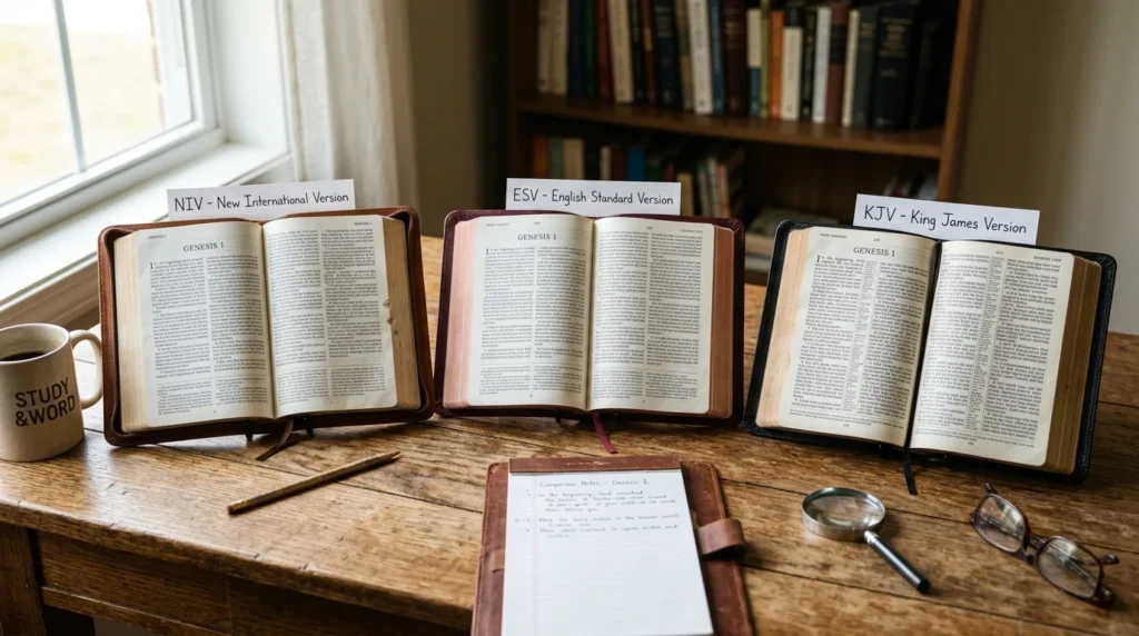 bible version comparison