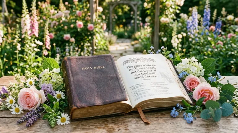 flower bible verses