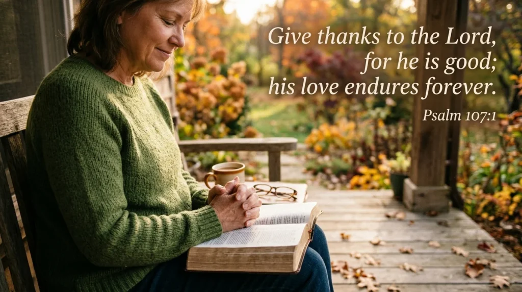 give thanks bible verse