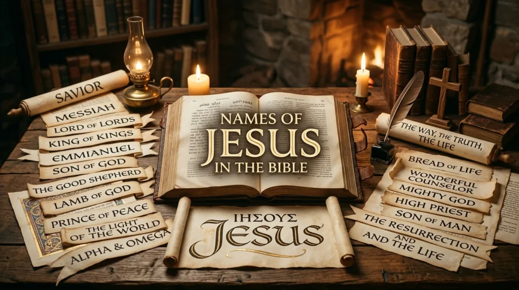names of jesus in the bible
