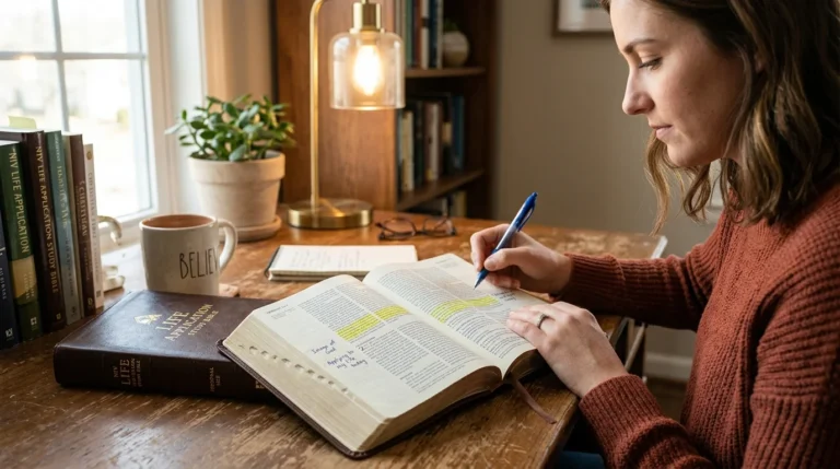 niv life application study bible