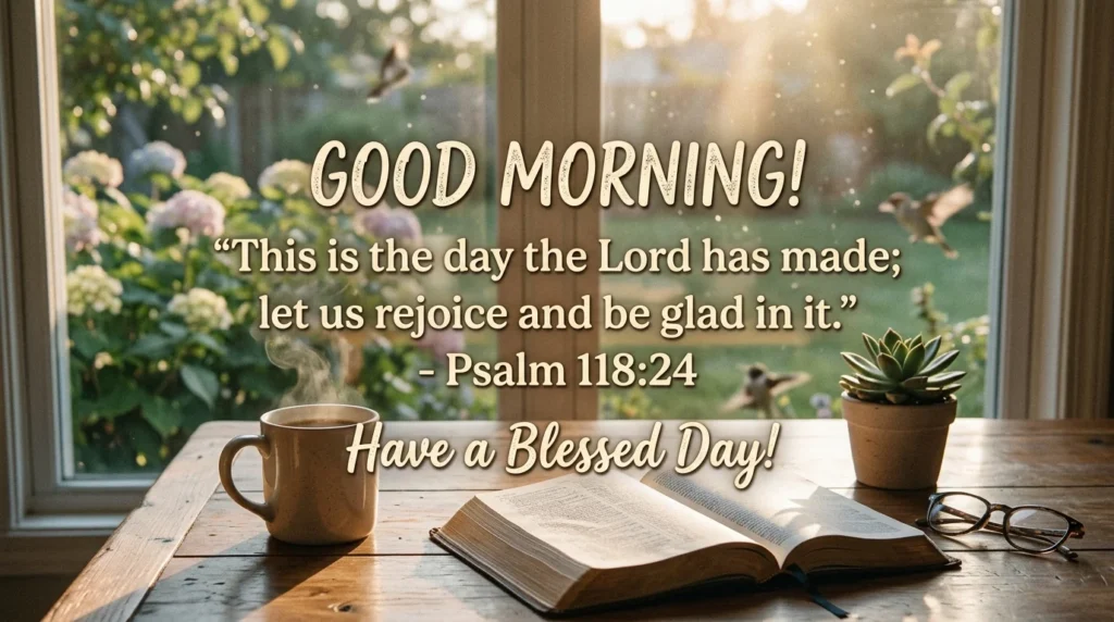 positive bible verse good morning blessings gif