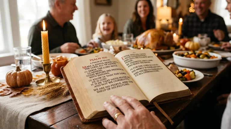 thanksgiving verses in the bible