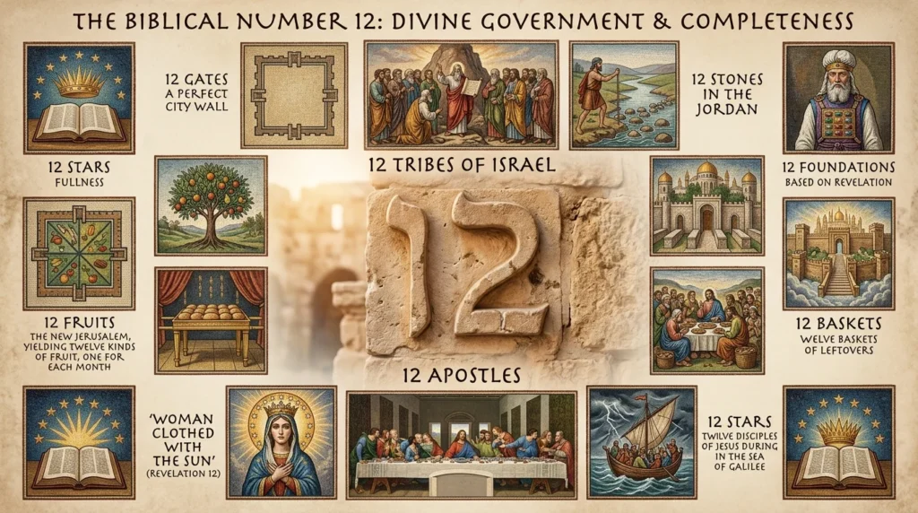 what does 12 mean in the bible
